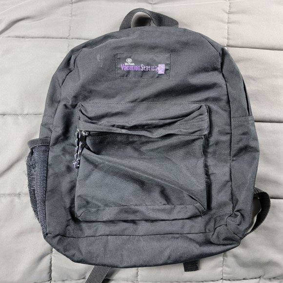Hilton Vacation Center Handbags - Hilton Vacation Center Sprite Side Patch Backpack Casual Outdoors Vacation